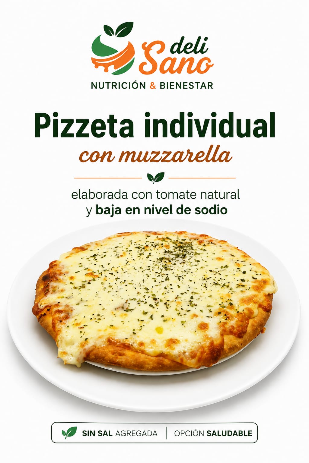 Pizzeta individual c/ muzza