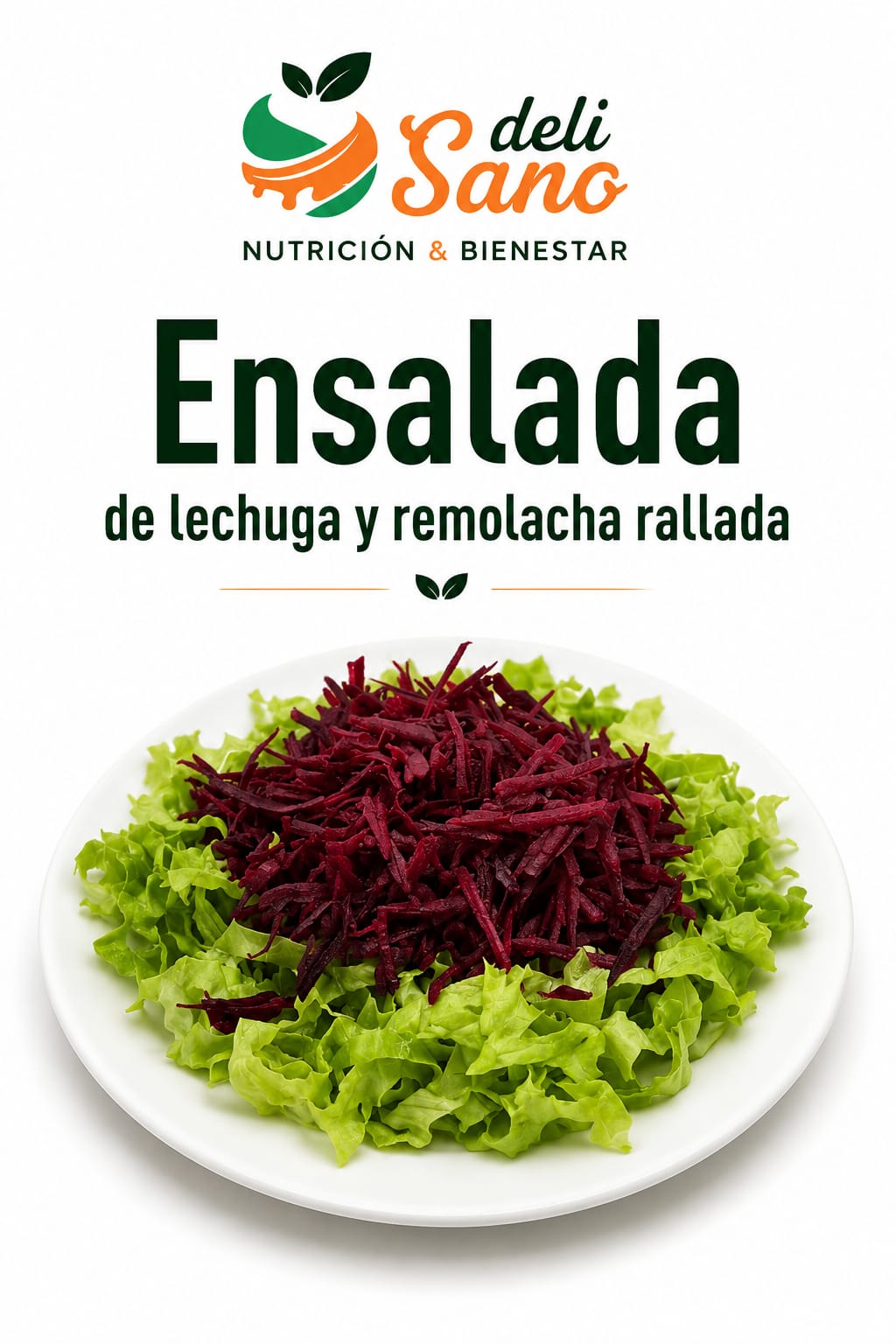 Ensalada Lechuga Remolacha Rallada
